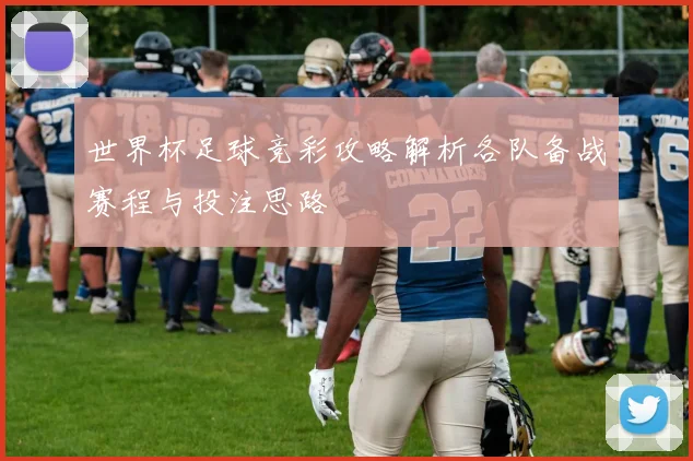 世界杯足球竞彩攻略解析各队备战赛程与投注思路
