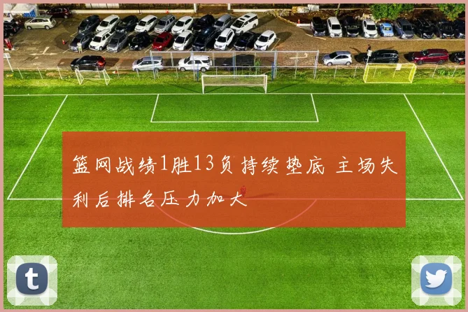 篮网战绩1胜13负持续垫底 主场失利后排名压力加大